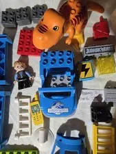 Duplo 10880 Jurassic T-Rex Tower Missing 1 Piece No Box
