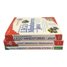 LEGO Robotics Lot of 3 Mindstorms Java Masterpieces Systems Technical Books Set