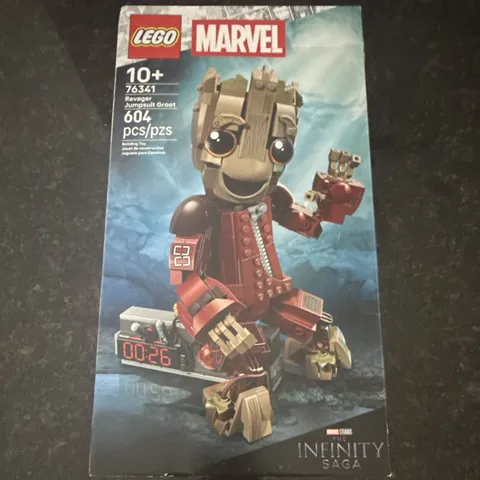 LEGO Marvel 76341 Ravager Jumpsuit Groot Infinity Saga Set 604pcs Age 10+