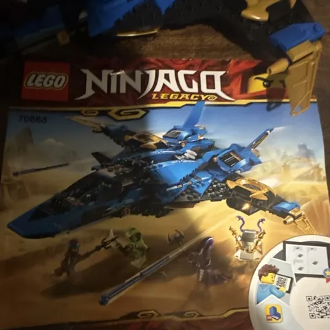 LEGO NINJAGO Legacy 70668 Jay's Storm Fighter 490 pcs Brick Separator