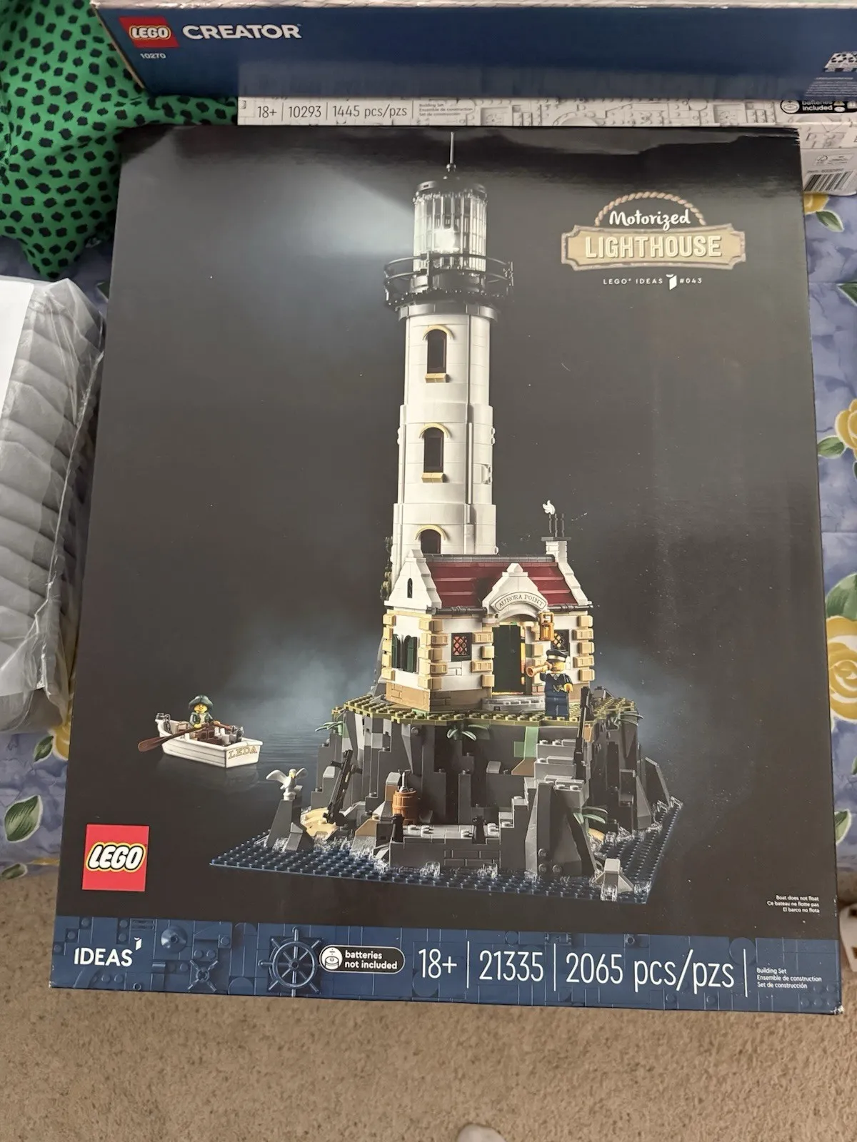 NEW #21335 LEGO IdeasMotorized Lighthouse SECURED, RETIRED Sealed