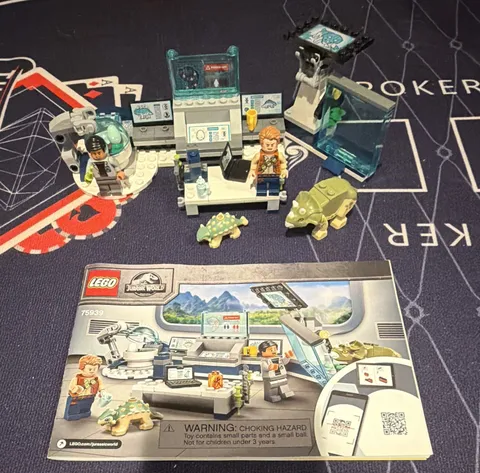 LEGO Jurassic World Dr. Wu's Lab: Baby Dinosaurs Breakout 75939 164pc Box