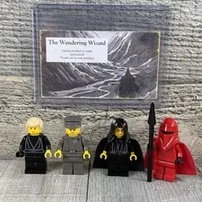 Lego Star Wars Minifigure SW0046 SW0041 SW0040b SW0068 Emperor Luke Lot of 4 VTG