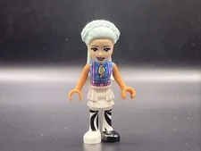 LEGO MINIFIGURE FRIENDS STELLA - LIGHT AQUA HAIR FRND0448