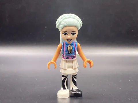 LEGO MINIFIGURE FRIENDS STELLA - LIGHT AQUA HAIR FRND0448
