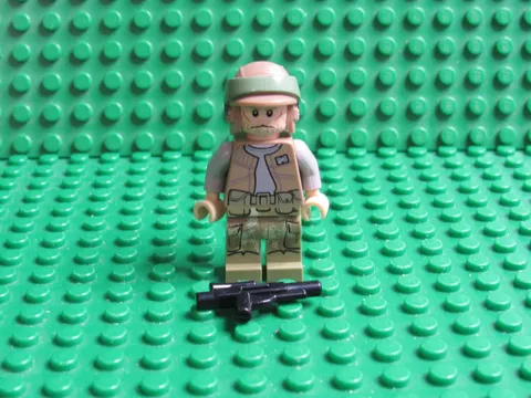 LEGO Star Wars Minifigure - Endor Rebel Trooper Commander Rex - 75094 WH32