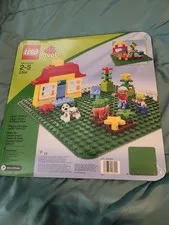 New Lego Explore Duplo Large Green Preschool Building Plate 1 Piece #2304