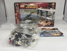 76007 IRON MAN MALIBU MANSION ATTACK lego legos set NEW super heroes AVENGERS 