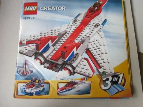 Lego Building Instructions Instruction Creator 4953-2, 3 in 1