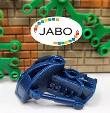 (S17 / 10 / 10) LEGO Bionicle 47310 Shoulder Armor Armor Toa Metru Blue