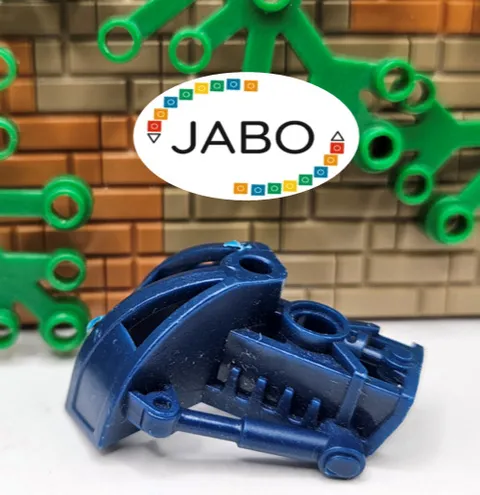 (S17 / 10 / 10) LEGO Bionicle 47310 Shoulder Armor Armor Toa Metru Blue