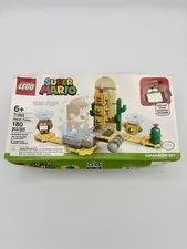 LEGO Super Mario Desert Pokey Expansion Set (71363) Retired In Box Crushed Box