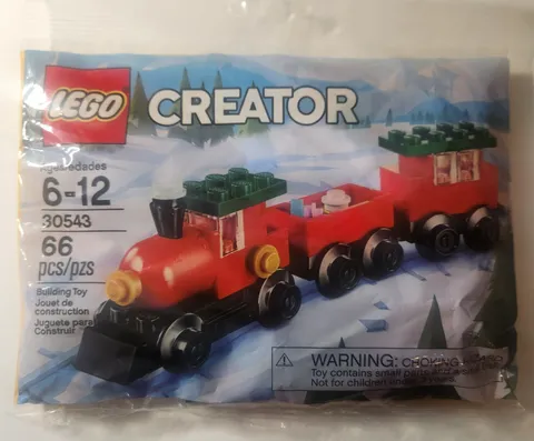 Lego Creator 30543 Holiday Christmas Train Polybag New Sealed Retired