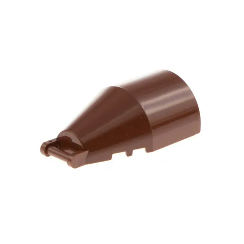 1x LEGO Star Wars Cockpit Round 6x4x2 Red Brown With Handle 75058 35373 92279