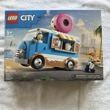 LEGO City Donut Truck Building Toy Set 60452 New