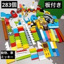 LEGO DUPLO Bulk Bundle ~283pcs Mickey Car Baseplate Japan