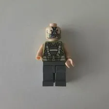 LEGO Bane Minifigure 76001 Batman Dark Knight Rises 2013 Movie Figure Version
