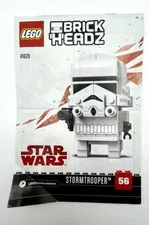 LEGO Manual Only BrickHeadz 41620 Star Wars Stormtrooper 56 Paper Booklet