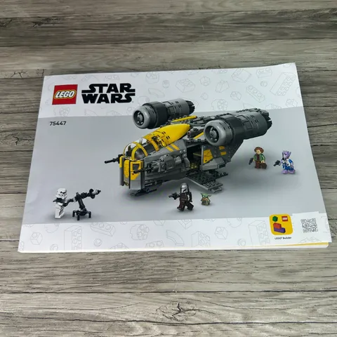 Lego Star Wars The Razor Crest 75447 Instructions Manual ONLY Book Directions