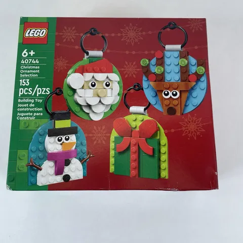 LEGO 40744 Christmas Ornament Selection 153pcs New Sealed Box Damage complete