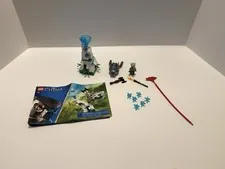 LEGO LEGENDS OF CHIMA: Ice Tower (70106) From 2013 99% Complete Missing Leaves