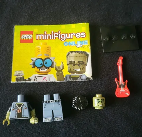 Lego Collectible Minifigure Series 14 Frankenstein Monster Rocker 71010 CMF