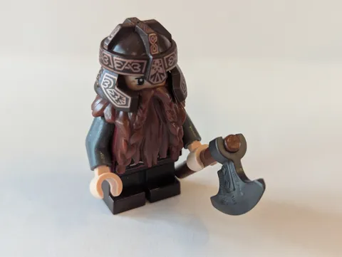 LEGO Minifigure Gimli - Lord of the Rings lotr