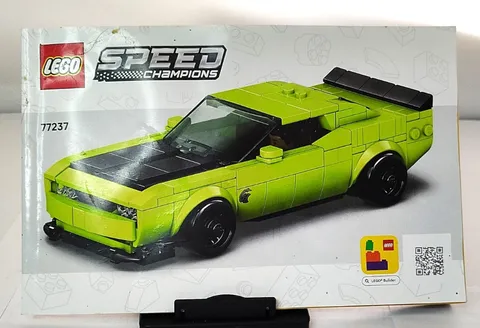 Lego Speed Champions 77237 Dodge Challenger SRT Hellcat Instructions Manual