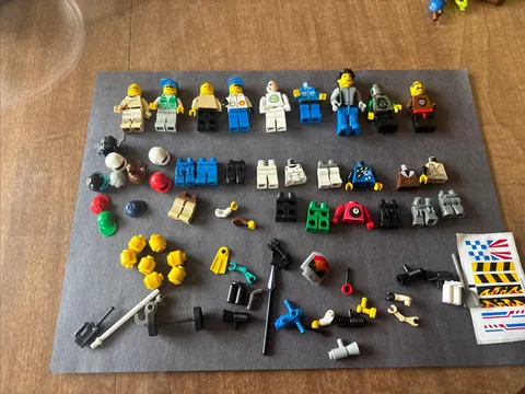 Lot Lego Mini Figures Over50 Plus Minifigure Parts