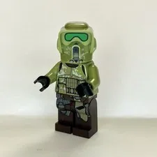 LEGO Clone Scout Trooper, 41st Elite Corps (Phase 2) Kashyyyk Camouflage sw0158