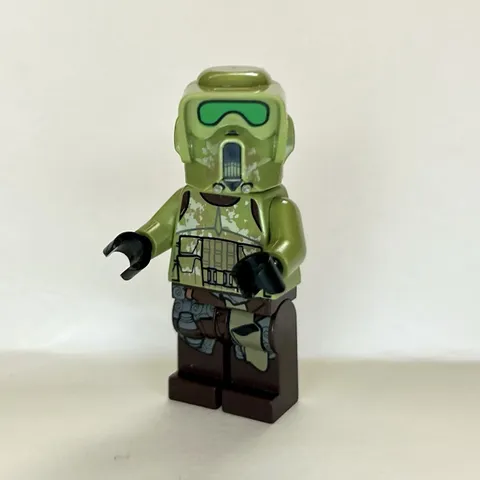 LEGO Clone Scout Trooper, 41st Elite Corps (Phase 2) Kashyyyk Camouflage sw0158