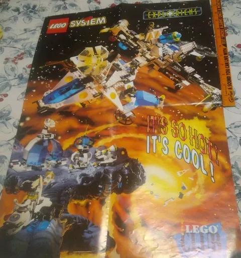 ⭐Lego Exploriens 1996 Large Poster ⭐