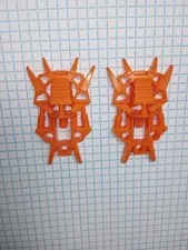 2 Bionicle Lego 53542 Foot Toa Inika Clawed Orange Genuine Lego retired WYSIWYG