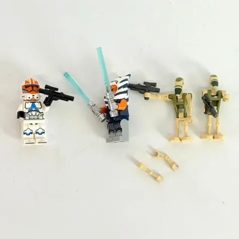 Lego Star Wars 75283 Minifigs Set Ahsoka Tano Kashyyyk Battle Droid Trooper
