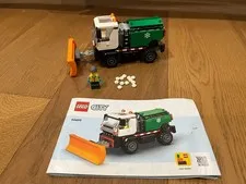 LEGO City 60490 Snowplow Pre Owned, Good Condition, Instructions Included
