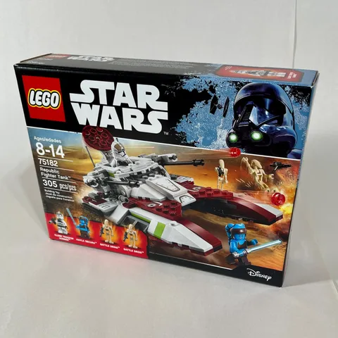 LEGO Star Wars 75182 Republic Fighter Tank Clone Wars New Sealed Aayla Secura