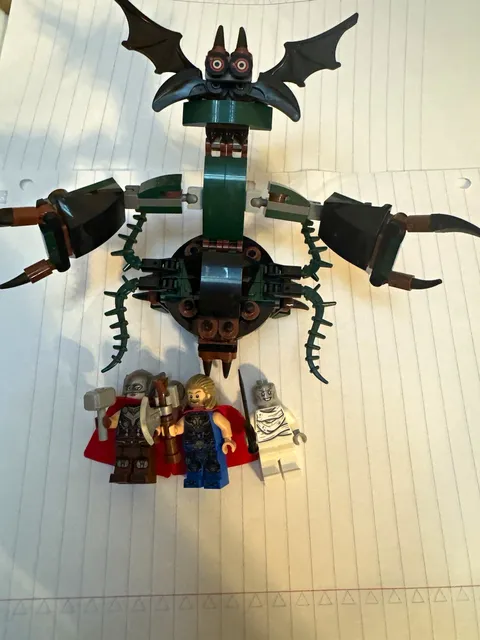Lego Creature Only Attack On Asgard Marvel Super Heroes 76207