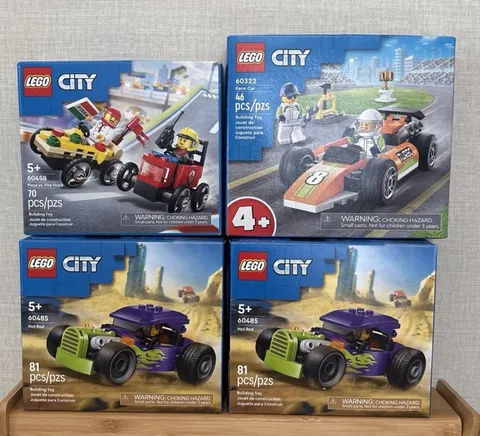 LEGO City Lot of 4 Sealed Sets 60485 60485 60458 60322 BRAND NEW