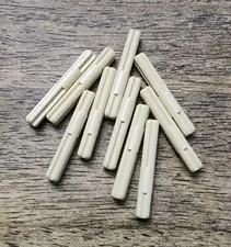 LEGO Tan Technic, Axle 4L with Center Stop. QTY 10. Part No. 99008.