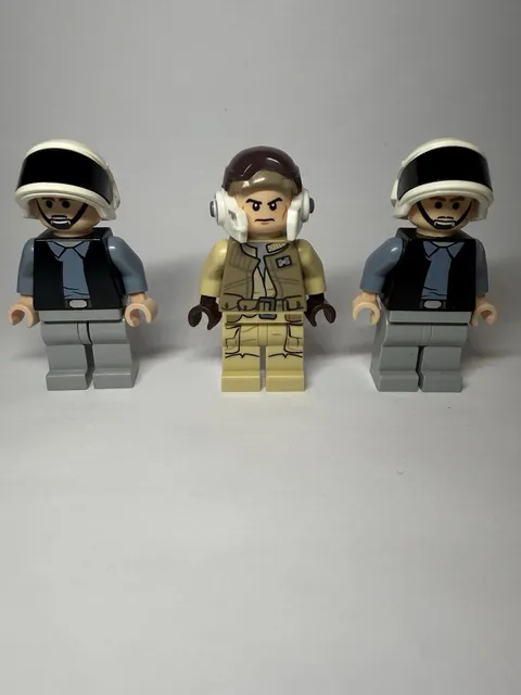 LEGO Rebel Trooper Lot Of 3 Sw0690 Sw0187 Fleet Trooper Battlefront