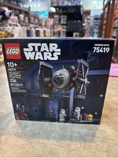 lego star wars sets sealed set 40771 Tie fighter with imperial hanger rack