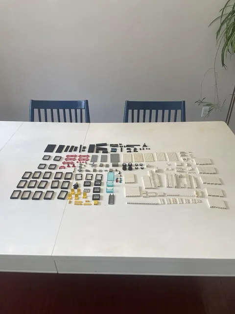 LEGO 6398 System Police Central Precinct HQ  Incomplete - Replacement Parts Lot