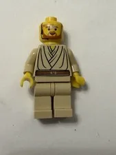 LEGO Star Wars Young Obi-Wan Kenobi minifigure with a headset