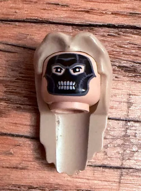 LEGO Death Eater Lucius Malfoy Minifigure Harry Potter Original Replacement Head