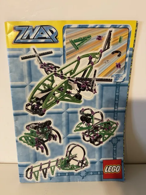Lego 1998 ZNAP 3552 Instruction Manual Book ONLY