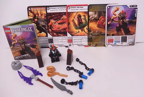 Lego 9556 Bytar NINJAGO Rise of the Snakes Spinners  100% Complete