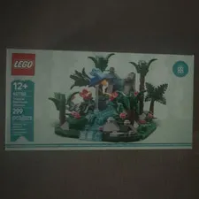 LEGO Icons Tropical Forest Diorama 40782 Botanical 299pcs Ages 12+ Box