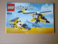 Lego Building Instructions Instruction Creator 6912 Helicopter, Race Car Copter F 1 Car