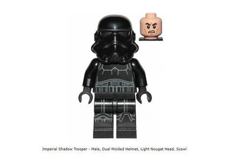 USED Lego Star Wars Imperial Shadow Trooper Stormtrooper Minifigure 75262 sw1031