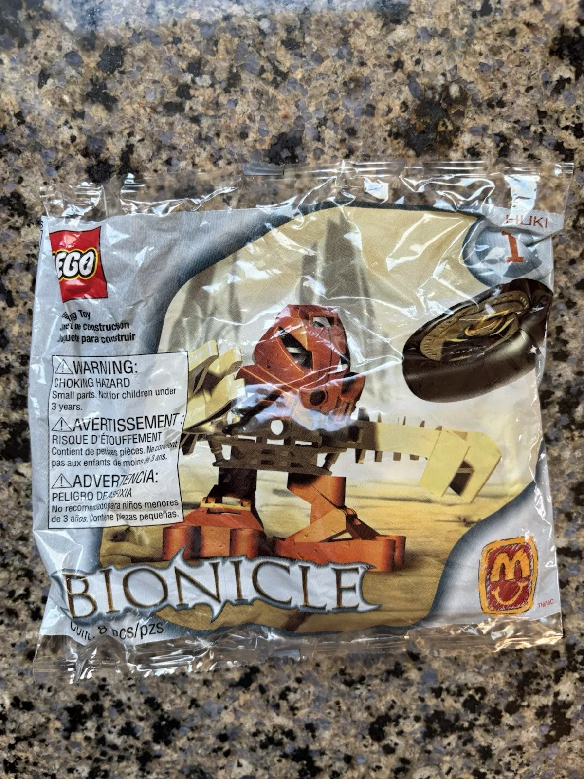 LEGO BIONICLE: Huki (1388) New Factory Sealed Nib Mint Condition